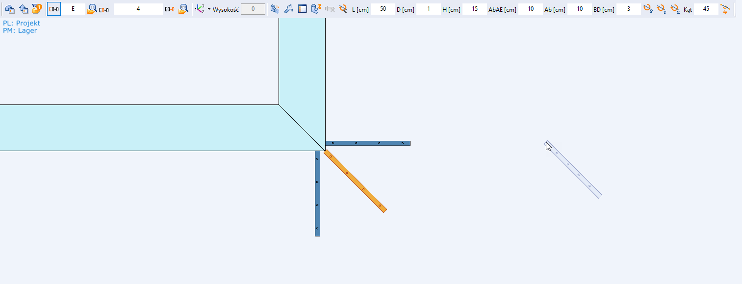 Wprowadzanie akcesoriów firmy Schöck na model